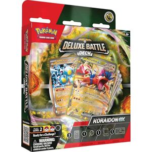 Pokémon TCG: Koraidon ex Deluxe Battle Deck (Ready-to-play 60-card deck & Accessories) Pokémon TCG: Koraidon ex Deluxe Battle Deck (Ready-to-play 60-card deck & Accessories)