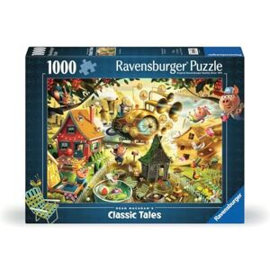 Ravensburger Look Out Little Pigs 1000 piece Jigsaw Puzzle for Adults and Kids Age 12 and Up Ravensburger Look Out Little Pigs 1000 piece Jigsaw Puzzle for Adults and Kids Age 12 and Up