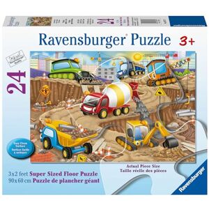 Ravensburger Construction Fun 24 Piece Giant Floor Jigsaw Puzzle for Kids Age 3 Years Up Ravensburger Construction Fun 24 Piece Giant Floor Jigsaw Puzzle for Kids Age 3 Years Up