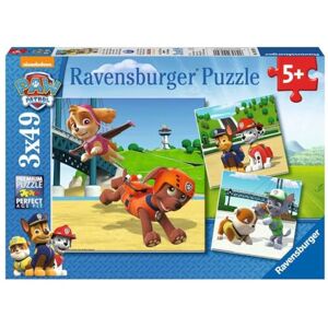 Ravensburger Paw Patrol 3x 49pc Jigsaw Puzzles for Kids Age 5 Zears Up Ravensburger Paw Patrol 3x 49pc Jigsaw Puzzles for Kids Age 5 Zears Up