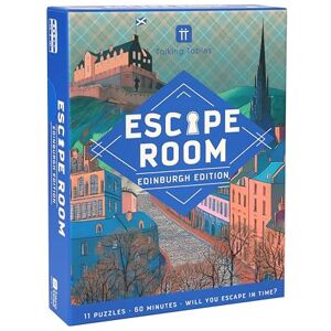 Talking Tables Escape Room Game Night Edinburgh Edition, Crack the Case Puzzle, Clues, QR Codes Family Games for Kids Adults Brain Teaser Puzzles Ages 14+, 1-6 Players Talking Tables Escape Room Game Night Edinburgh Edition, Crack the Case Puzzle, Clues, QR Codes Family Games for Kids Adults Brain Teaser Puzzles Ages 14+, 1-6 Players