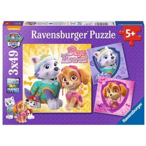 Ravensburger Paw Patrol Skye & Everest 3 x 49 Pieces Jigsaw Puzzles for Kids Age 5 Years Up Ravensburger Paw Patrol Skye & Everest 3 x 49 Pieces Jigsaw Puzzles for Kids Age 5 Years Up