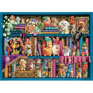 Ravensburger Precious Porcelain Pugs Animal Jigsaw Puzzle for Adults Age 10 Years Up 500 Pieces Ravensburger Precious Porcelain Pugs Animal Jigsaw Puzzle for Adults Age 10 Years Up 500 Pieces