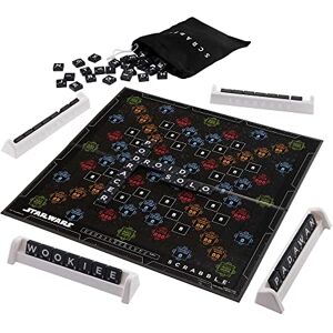 Mattel Star Wars Scrabble - Board Game, 10+ yrs, 2-4 Players Mattel Star Wars Scrabble - Board Game, 10+ yrs, 2-4 Players