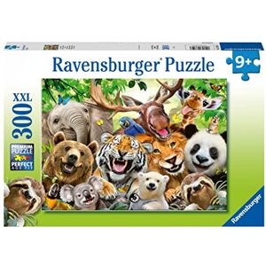 Ravensburger Exotic Animals Selfie 300‑Piece Jigsaw Puzzle for Kids Age 9 and Up and Adults – Colourful XXL Wildlife Puzzle Ravensburger Exotic Animals Selfie 300‑Piece Jigsaw Puzzle for Kids Age 9 and Up and Adults – Colourful XXL Wildlife Puzzle