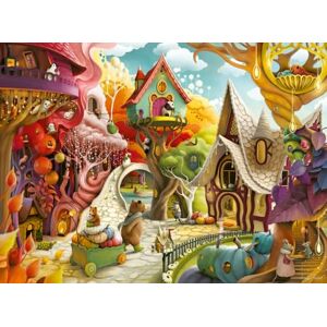 Ravensburger 500 Piece Puzzle – Home Sweet Home by Demelsa Haughton Whimsical village scene with woodland animals puzzle for adults & kids age 10+ Ravensburger 500 Piece Puzzle – Home Sweet Home by Demelsa Haughton Whimsical village scene with woodland animals puzzle for adults & kids age 10+