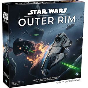 Asmodee Fantasy Flight Games Star Wars: Outer Rim Board Game Ages 14+ 1-4 Players 2-3 Hours Playing Time Asmodee Fantasy Flight Games Star Wars: Outer Rim Board Game Ages 14+ 1-4 Players 2-3 Hours Playing Time