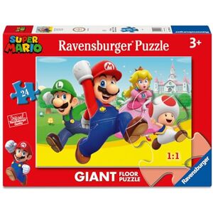 Ravensburger Super Mario Giant Floor Puzzle – 24 Piece XXL Jigsaw for Kids Ages 3+, Extra Large Pieces for Easy Handling and Fun Ravensburger Super Mario Giant Floor Puzzle – 24 Piece XXL Jigsaw for Kids Ages 3+, Extra Large Pieces for Easy Handling and Fun