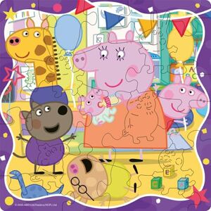 Ravensburger Peppa Pig 22 piece Wooden Jigsaw Puzzle for Adults and Kids Age 4 Years Up Ravensburger Peppa Pig 22 piece Wooden Jigsaw Puzzle for Adults and Kids Age 4 Years Up