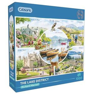 Gibsons The Lake District 1000 Piece Jigsaw Puzzle for Adults Nature & Architecture, UK National Park Treasures Artwork by Richard MacNeil Premium Sustainable Puzzle Made in the UK/EU Great Gift Gibsons The Lake District 1000 Piece Jigsaw Puzzle for Adults Nature & Architecture, UK National Park Treasures Artwork by Richard MacNeil Premium Sustainable Puzzle Made in the UK/EU Great Gift
