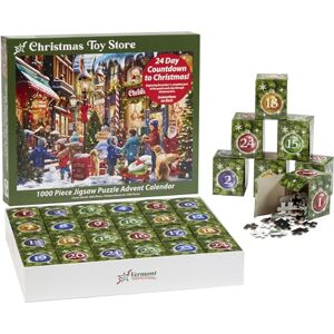 Vermont Christmas Company 1000-Piece Jigsaw Puzzle - Christmas Countdown Vermont Christmas Company 1000-Piece Jigsaw Puzzle - Christmas Countdown