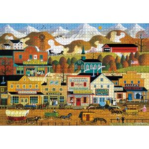 Buffalo Charles Wysocki Pete's Gambling Hall 2000 Piece Jigsaw Puzzle for Adults Challenging Puzzle Perfect for Game Nights Finished Size is 38.50 x 26.50 Buffalo Charles Wysocki Pete's Gambling Hall 2000 Piece Jigsaw Puzzle for Adults Challenging Puzzle Perfect for Game Nights Finished Size is 38.50 x 26.50