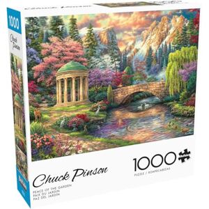 Buffalo Chuck Pinson Peace of The Garden 1000 Piece Jigsaw Puzzle for Adults Challenging Puzzle Perfect for Game Nights Finished Size 26.75 x 19.75 Buffalo Chuck Pinson Peace of The Garden 1000 Piece Jigsaw Puzzle for Adults Challenging Puzzle Perfect for Game Nights Finished Size 26.75 x 19.75