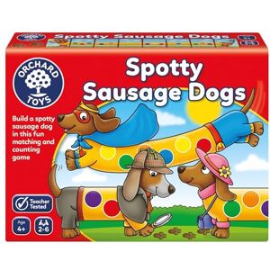 Orchard Toys Spotty Sausage Dogs Game, Fun Memory and Counting Game, Perfect for Children age 4+, Family Game, Educational Toy Games, Yellow Orchard Toys Spotty Sausage Dogs Game, Fun Memory and Counting Game, Perfect for Children age 4+, Family Game, Educational Toy Games, Yellow