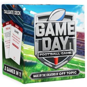 Off Topic Game Day Football Card Game Party Game for Football Games Off Topic Game Day Football Card Game Party Game for Football Games