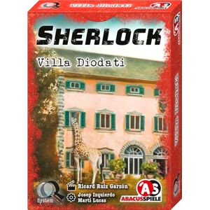 ABACUSSPIELE ABA48232 Sherlock Villa Diodati Card Games ABACUSSPIELE ABA48232 Sherlock Villa Diodati Card Games