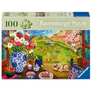Ravensburger 100 Piece Extra Large Seaside Window View Jigsaw Puzzle for Adults & Kids – Feel Well & Puzzle Range, Coastal Seaside Scene with Lighthouse, Dog & Flowers, Includes Puzzle Board & Poster Ravensburger 100 Piece Extra Large Seaside Window View Jigsaw Puzzle for Adults & Kids – Feel Well & Puzzle Range, Coastal Seaside Scene with Lighthouse, Dog & Flowers, Includes Puzzle Board & Poster