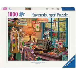 Ravensburger The Sewing Shed 1000 Piece Jigsaw Puzzle for Adults 12000334 Handcrafted Tooling, Made in Germany, Every Piece Fits Together Perfectly Ravensburger The Sewing Shed 1000 Piece Jigsaw Puzzle for Adults 12000334 Handcrafted Tooling, Made in Germany, Every Piece Fits Together Perfectly