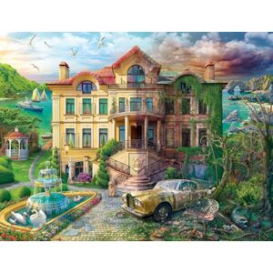 Ravensburger Now & Then, Cove Manor Echoes 2000 Piece Jigsaw Puzzle for Adults and Kids Age 12 Years Up Ravensburger Now & Then, Cove Manor Echoes 2000 Piece Jigsaw Puzzle for Adults and Kids Age 12 Years Up