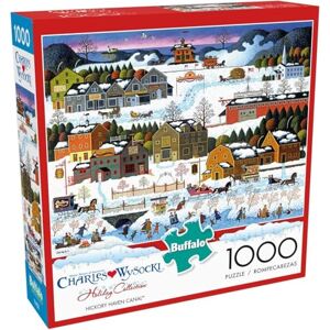 Buffalo Sinoeem Charles Wysocki Hickory Haven Canal 1000 Piece Jigsaw Puzzle Buffalo Sinoeem Charles Wysocki Hickory Haven Canal 1000 Piece Jigsaw Puzzle