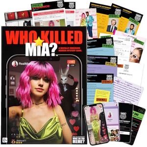 WHAT DO YOU MEME? Who Killed Mia — A Modern Murder Mystery Game True Crime Solving Games for Adults, Find Out who Killed Influencer Mia Star, Cryptic Killer, Solve the Crime, Cold Case Files WHAT DO YOU MEME? Who Killed Mia — A Modern Murder Mystery Game True Crime Solving Games for Adults, Find Out who Killed Influencer Mia Star, Cryptic Killer, Solve the Crime, Cold Case Files