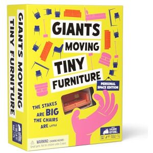 Exploding Kittens Giants Moving Tiny Furniture Party Game – Team-Based Family Game for Game Night, Fun Card Game for Kids, Teens & Adults, 3–8 Players, Ages 7+ Exploding Kittens Giants Moving Tiny Furniture Party Game – Team-Based Family Game for Game Night, Fun Card Game for Kids, Teens & Adults, 3–8 Players, Ages 7+