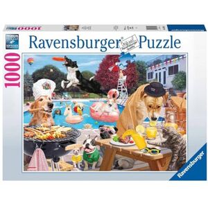 Ravensburger Dog Days of Summer 1000 Piece Jigsaw Puzzle for Adults 12000546 Handcrafted Tooling, Made in Germany, Every Piece Fits Together Perfectly Ravensburger Dog Days of Summer 1000 Piece Jigsaw Puzzle for Adults 12000546 Handcrafted Tooling, Made in Germany, Every Piece Fits Together Perfectly