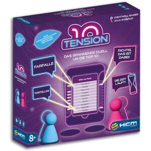 HCM Kinzel Tension Ultimate Guessing Game Fast Race Against Time Original Categories Fun and Excitement German 55199 HCM Kinzel Tension Ultimate Guessing Game Fast Race Against Time Original Categories Fun and Excitement German 55199