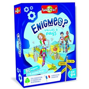 Bioviva Riddles Enigmas- Cities And Countries Card Game Bioviva Riddles Enigmas- Cities And Countries Card Game