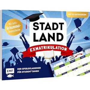 Edition Michael Fischer City, Country, Exmatriculation - The Classic Game for Students - City, Country, River Game Pad with 52 Categories for Procrastinating and Anti-Cheating Edition Michael Fischer City, Country, Exmatriculation - The Classic Game for Students - City, Country, River Game Pad with 52 Categories for Procrastinating and Anti-Cheating