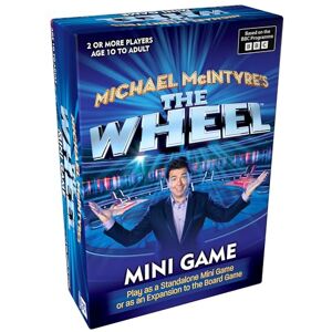 Rascals Michael McIntyre's The Wheel Mini Game Family Party Travel Game Ages 10+ 2+ Players 30+ Minutes Playing Time Rascals Michael McIntyre's The Wheel Mini Game Family Party Travel Game Ages 10+ 2+ Players 30+ Minutes Playing Time