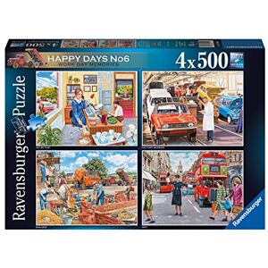 Ravensburger Happy Days Collection No.6 Nostalgic Work Day Memories 4x 500 Piece Jigsaw Puzzles Adults And Kids Age 10 Years Up Ravensburger Happy Days Collection No.6 Nostalgic Work Day Memories 4x 500 Piece Jigsaw Puzzles Adults And Kids Age 10 Years Up