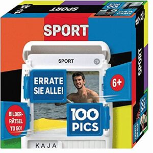 100 PICS 20208061 Quiz Game Sport, Educational Game for the Whole Family, Brainteaser, Travel Game for Adults and Children from 6 Years 100 PICS 20208061 Quiz Game Sport, Educational Game for the Whole Family, Brainteaser, Travel Game for Adults and Children from 6 Years