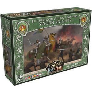 CMON A Song of Ice & Fire: Brotherhood Sworn Knight Tabletop Miniatures Ages 14+ 2+ Players 45-60+ Minutes Playing Time CMON A Song of Ice & Fire: Brotherhood Sworn Knight Tabletop Miniatures Ages 14+ 2+ Players 45-60+ Minutes Playing Time