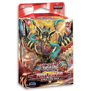 Yu-Gi-Oh! Yu Gi Oh! Structure Deck Fire Kings (Reprint), Rot, 2.4 cm x 9.1 cm x 0.1 cm Yu-Gi-Oh! Yu Gi Oh! Structure Deck Fire Kings (Reprint), Rot, 2.4 cm x 9.1 cm x 0.1 cm