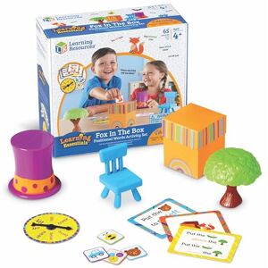 Learning Resources Fox in the Box, Ages 3+, Positional Words Game, Develops Vocabulary, Rhyming and Directional Skills Learning Resources Fox in the Box, Ages 3+, Positional Words Game, Develops Vocabulary, Rhyming and Directional Skills