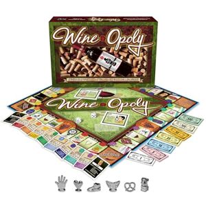 Cheatwell Games Wine-Opoly Property Trading Board Game Game for Adults, Strategy Fun For 2 to 6 Players, 18+ A Full Bodied Well Balanced Wine Trading Game Cheatwell Games Wine-Opoly Property Trading Board Game Game for Adults, Strategy Fun For 2 to 6 Players, 18+ A Full Bodied Well Balanced Wine Trading Game