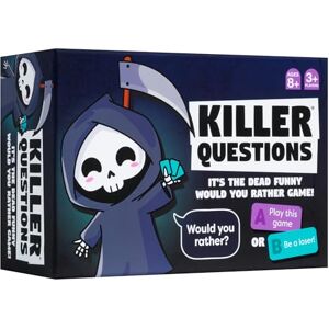 Ideal Killer Questions: The Ultimate ‘Would You Rather’ Party Card Game, for adults, teens and kids age 8+, best new board game, for 3+ players Ideal Killer Questions: The Ultimate ‘Would You Rather’ Party Card Game, for adults, teens and kids age 8+, best new board game, for 3+ players
