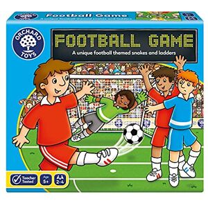 Orchard Toys Football Game, Perfect for Kids and Football fans ages 5+, Fun Snakes and Ladders Style Game, Great for all the Family Orchard Toys Football Game, Perfect for Kids and Football fans ages 5+, Fun Snakes and Ladders Style Game, Great for all the Family