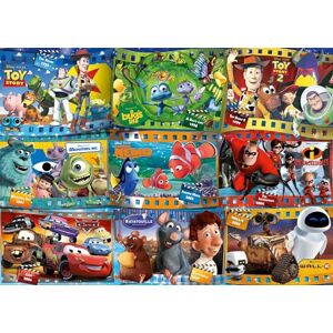 Ravensburger Puzzle 2D 1000 elementów: Filmy Disney Pixar, Nowy design Ravensburger Puzzle 2D 1000 elementów: Filmy Disney Pixar, Nowy design