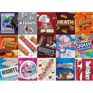Buffalo Hershey's- Hershey Candy Grid 1000 Piece Jigsaw Puzzle for Adults Challenging Puzzle Perfect for Game Nights Finished Size is 26.75 x 19.75 Buffalo Hershey's- Hershey Candy Grid 1000 Piece Jigsaw Puzzle for Adults Challenging Puzzle Perfect for Game Nights Finished Size is 26.75 x 19.75