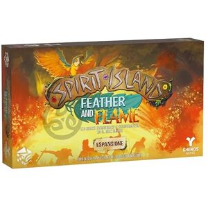 Ghenos Games Spirit Island: Feather and Flame Cooperative Board Game for Adults and Children from 14 Years 1-4 Players 90min Italian Edition (Expansion) Ghenos Games Spirit Island: Feather and Flame Cooperative Board Game for Adults and Children from 14 Years 1-4 Players 90min Italian Edition (Expansion)