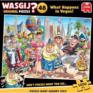 Wasgij Original 48, What Happens in Vegas! 1000 Piece Jigsaw Puzzles for Adults Challenging, Brainteasing 1000Pc Adult Puzzle 100% Recycled Cardboard Jigsaws Birthday Jumbo Wasgij Original 48, What Happens in Vegas! 1000 Piece Jigsaw Puzzles for Adults Challenging, Brainteasing 1000Pc Adult Puzzle 100% Recycled Cardboard Jigsaws Birthday Jumbo