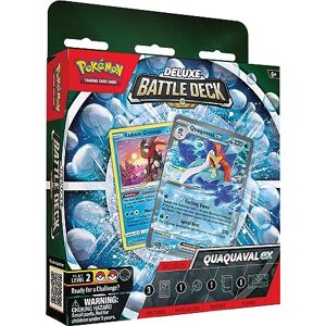Pokémon TCG: Quaquaval ex Deluxe Battle Deck (Ready-to-Play 60-Card Deck & Accessories) Pokémon TCG: Quaquaval ex Deluxe Battle Deck (Ready-to-Play 60-Card Deck & Accessories)