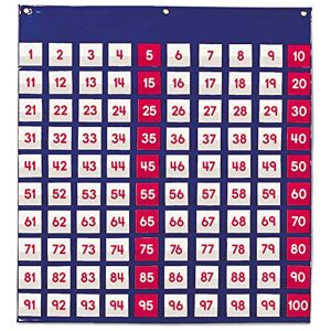 Learning Resources Hundred Pocket Chart 120 Cards Classroom Essentials, Back to School, Teacher Supplies, Homeschool Learning Resources Hundred Pocket Chart 120 Cards Classroom Essentials, Back to School, Teacher Supplies, Homeschool