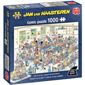 Jan van Haasteren Can We Fix It? 1000 Piece Adults Puzzle Large 1000 Pc Jigsaw Puzzles 100% Recycled Cardboard 1000Pc Jigsaws Fun Brainteasing Adult Puzzle for Birthday & Christmas 68 x 49cm Jan van Haasteren Can We Fix It? 1000 Piece Adults Puzzle Large 1000 Pc Jigsaw Puzzles 100% Recycled Cardboard 1000Pc Jigsaws Fun Brainteasing Adult Puzzle for Birthday & Christmas 68 x 49cm