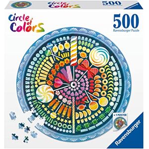 Ravensburger Circle of Colours Candy Sweets 500 Piece Jigsaw Puzzle for Adults and Kids Age 10 Years Up Ravensburger Circle of Colours Candy Sweets 500 Piece Jigsaw Puzzle for Adults and Kids Age 10 Years Up