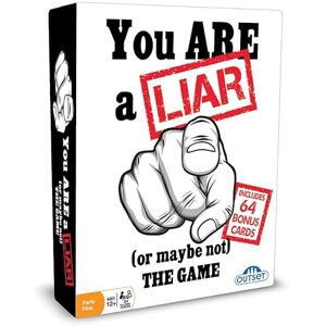 Cheatwell Games You are A Liar Fact Or Fiction Guessing Party Game Features 120 Truth and 120 Lie Cards Ages 12+ Cheatwell Games You are A Liar Fact Or Fiction Guessing Party Game Features 120 Truth and 120 Lie Cards Ages 12+