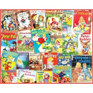 White Mountain Vintage Fairy Tales Puzzles for Adults 1000 Pieces Jigsaw Children Book Puzzle White Mountain Vintage Fairy Tales Puzzles for Adults 1000 Pieces Jigsaw Children Book Puzzle