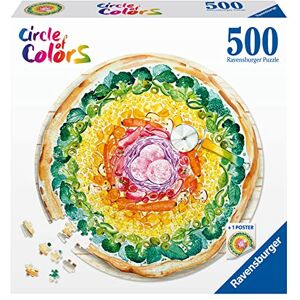 Ravensburger Circle of Colours Pizza 500 Piece Jigsaw Puzzle for Adults and Kids Age 10 Years Up Ravensburger Circle of Colours Pizza 500 Piece Jigsaw Puzzle for Adults and Kids Age 10 Years Up